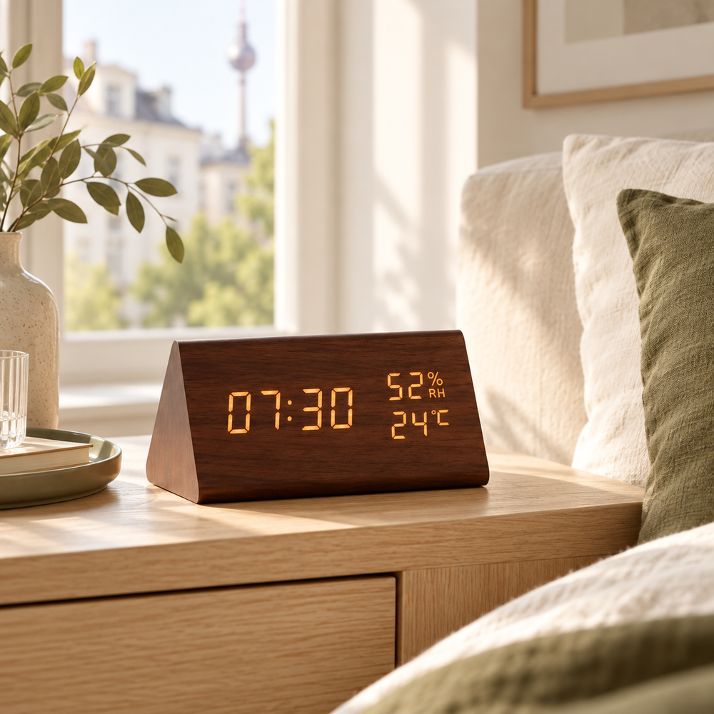 Digitalwecker Morgenholz