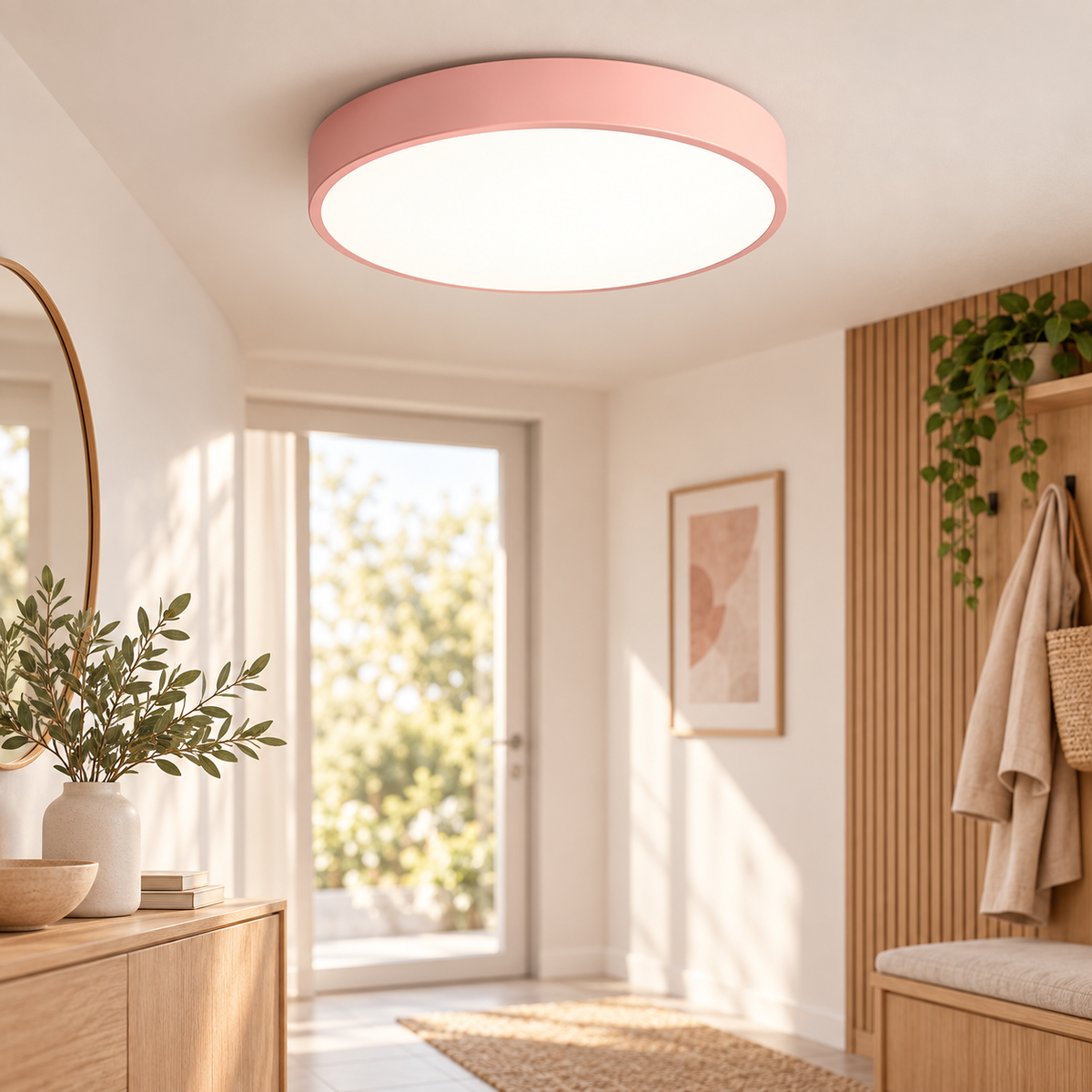 Deckenleuchte Solara LED — Rosa